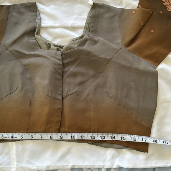 Indian saree with blouse - Picture 5 of 7